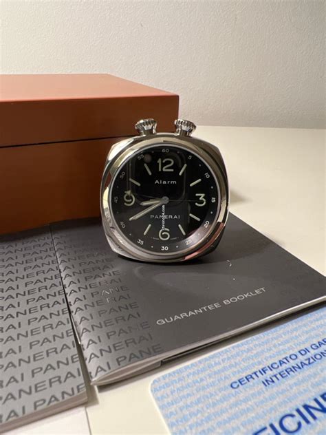 panerai desk clock